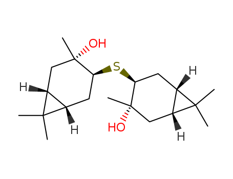 4,4'-thiobis[3,7,7-trimethylbicyclo[4.1.0]heptan-3-ol]