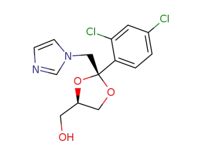 cis-2-(2,4-Dichlorophenyl)-2-[(1H-imidazol-1-yl)methyl]-1,3-dioxolane-4-methanol