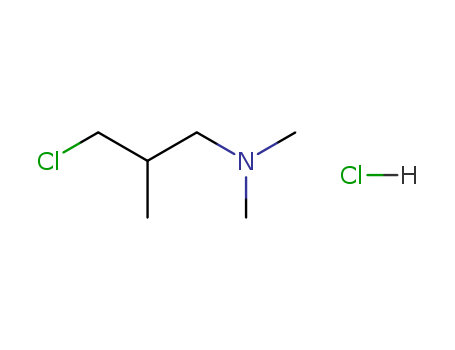 3-Dimethylamino-2-methylpropyl chloride hydrochloride