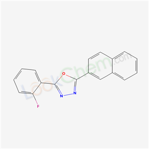 2-(2-Fluorophenyl)-5-(2-naphthyl)-1,3,4-oxadiazole