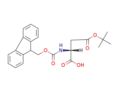 N-(9-fluorenylmethoxycarbonyl)-4-O-tert-butyl-D-aspartic acid