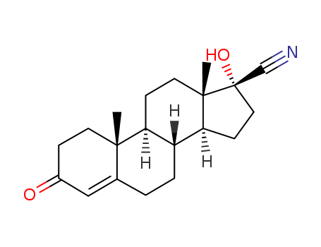 (17alpha)-17-hydroxy-3-oxoandrost-4-ene-17-carbonitrile