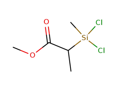 2-(dichloro-methyl-silanyl)-propionic acid methyl ester
