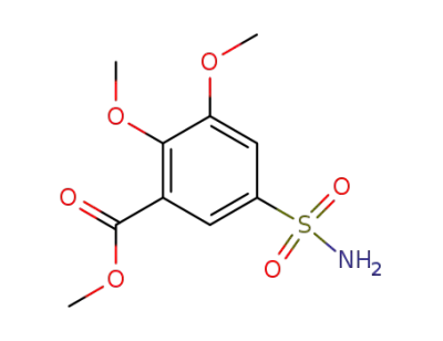 2,3-dimethoxy-5-sulfonamidobenzoic acid methyl ester