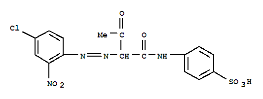 4-[[2-[(4-chloro-2-nitrophenyl)azo]-1,3-dioxobutyl]amino]benzenesulphonic acid