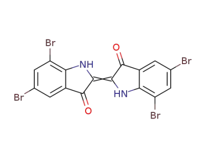 5,7-dibromo-2-(5,7-dibromo-1,3-dihydro-3-oxo-2H-indol-2-ylidene)-1,2-dihydro-3H-indol-3-one